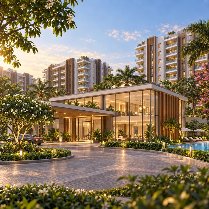 Mythri Sarjapur indicative view of the club house named in the environmental filing